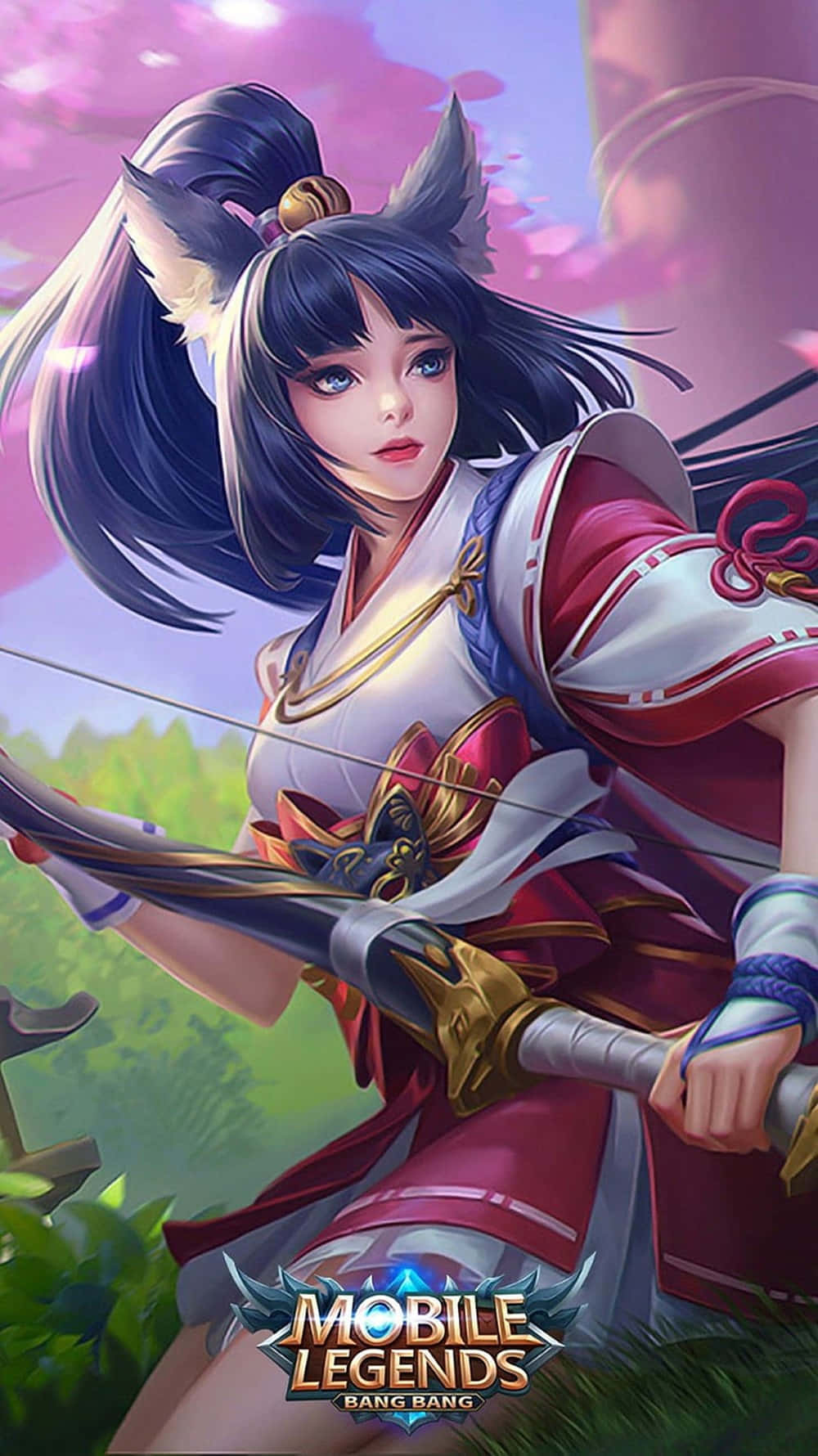 Anime Suzuhime Miya Mobile Legend Wallpaper