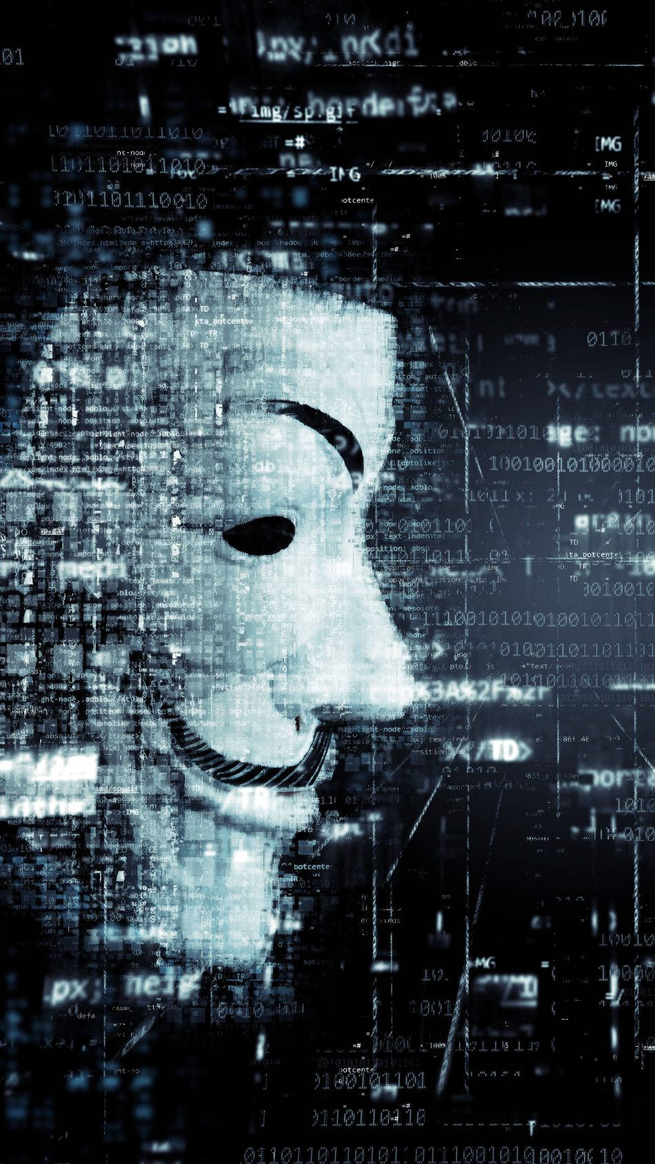 Anonymous And The Digital Medium Wallpaper