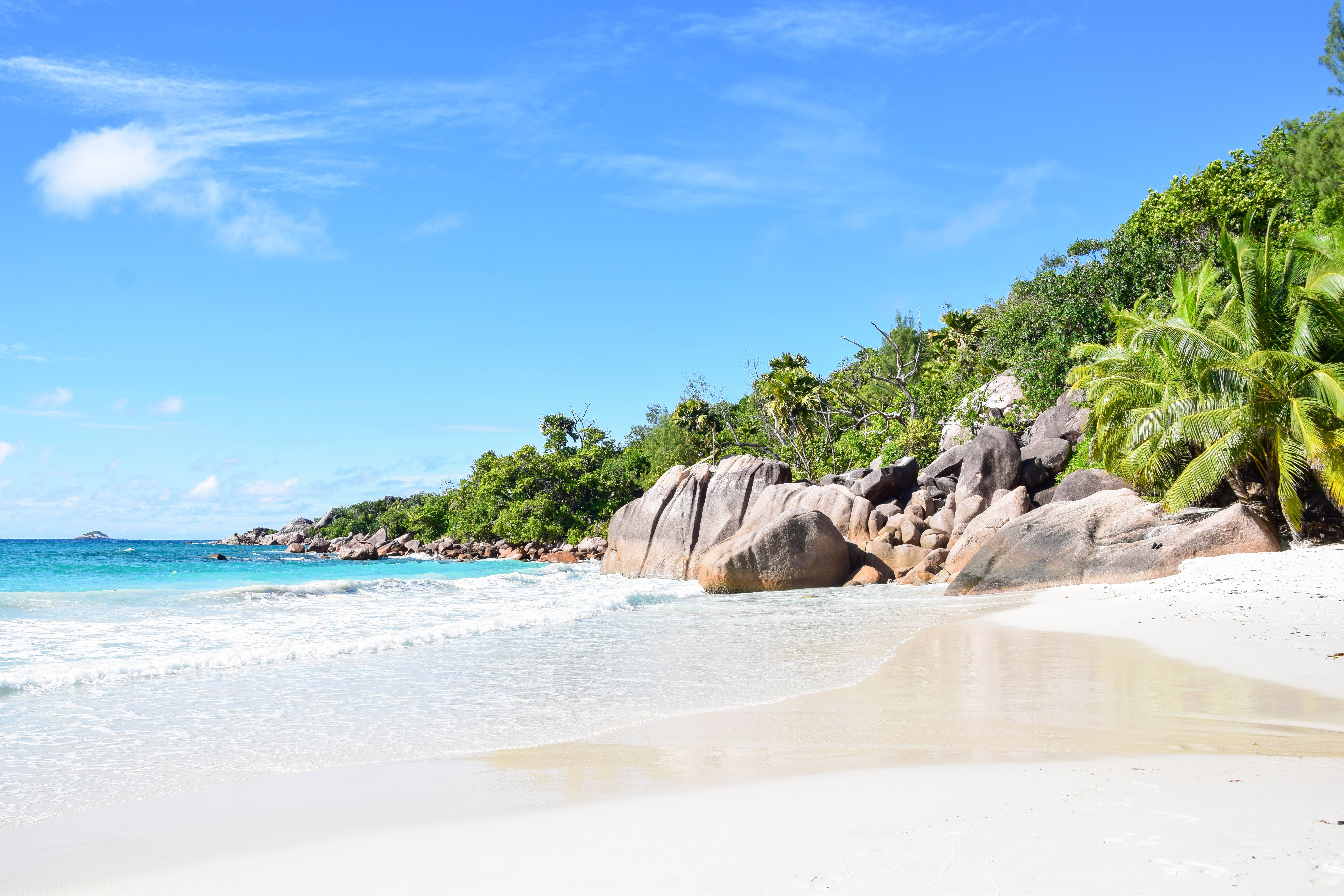 Anse Lazio Seychelles 1920x1080 Hd Beach Desktop Wallpaper