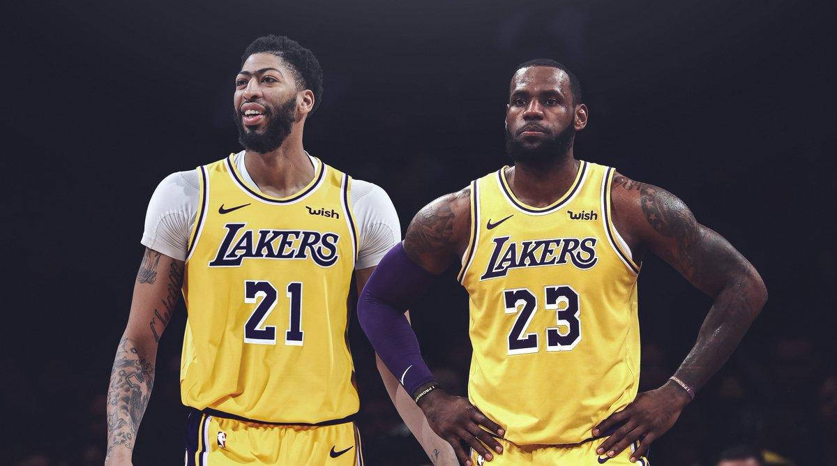 Anthony Davis And Lebron James Wallpaper