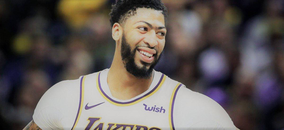 Anthony Davis Smiling Widescreen Wallpaper