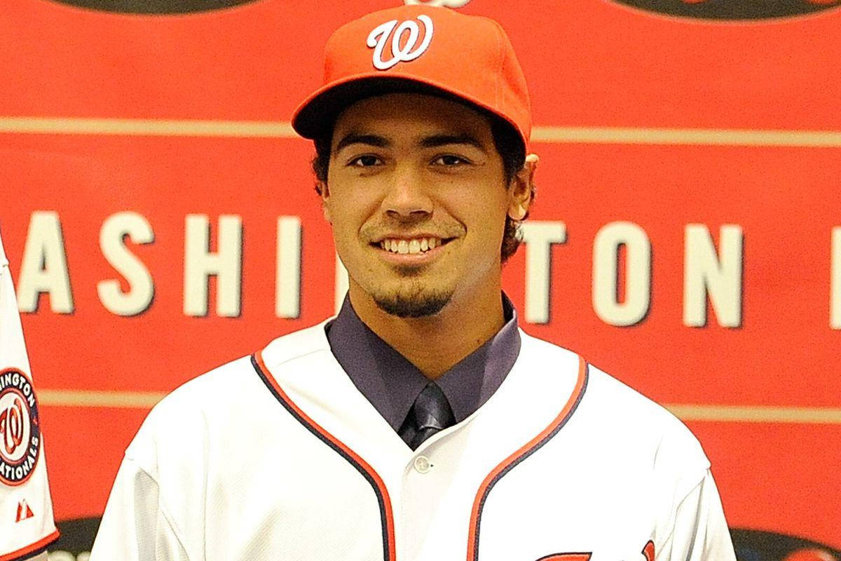 Anthony Rendon Smiling Photo Wallpaper