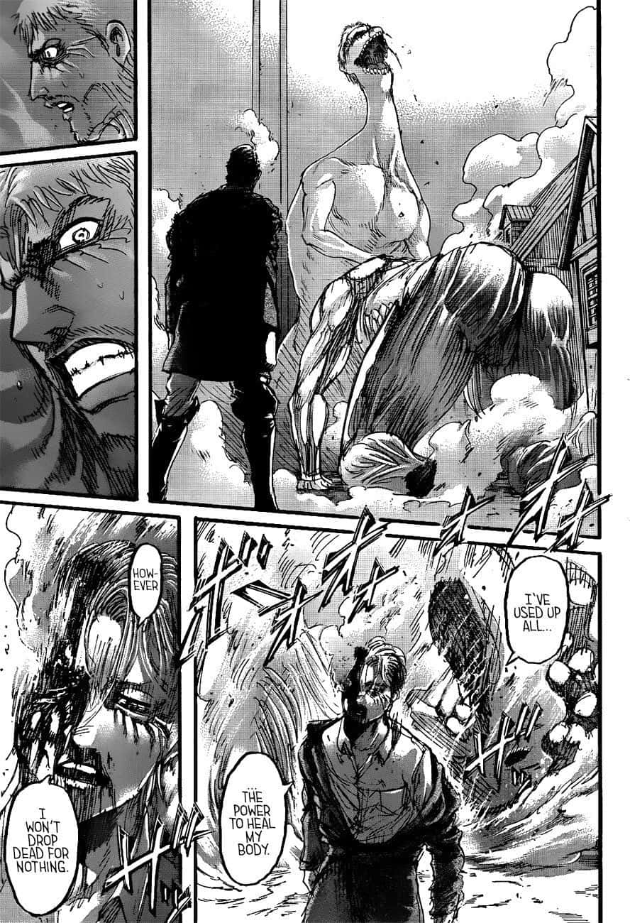 Aot Manga Comic Sketch Wallpaper