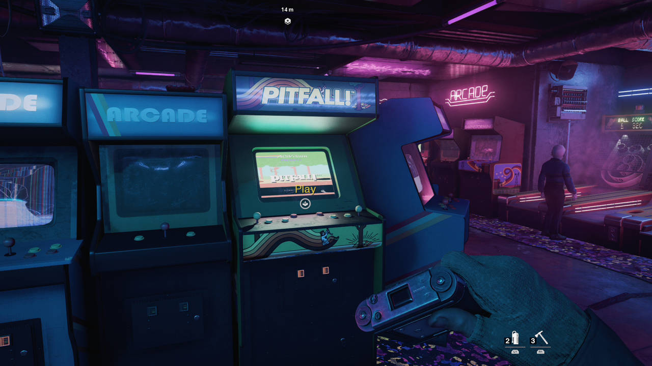 Arcade Lit Up Screen Wallpaper