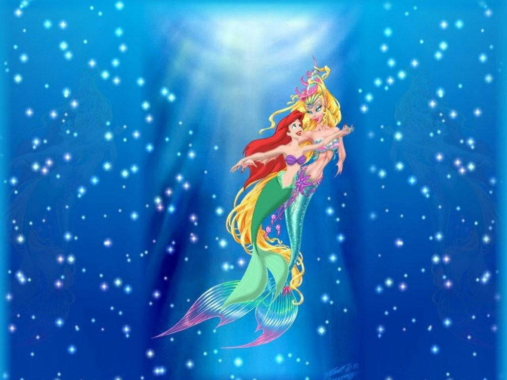 Ariel, The Little Mermaid Wallpaper