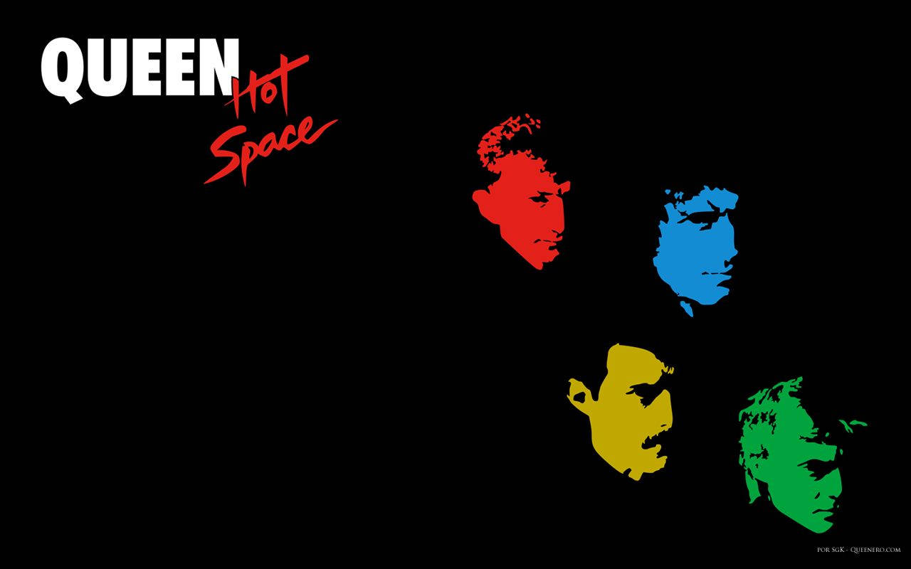 Art Illustration Queen Hot Space Wallpaper