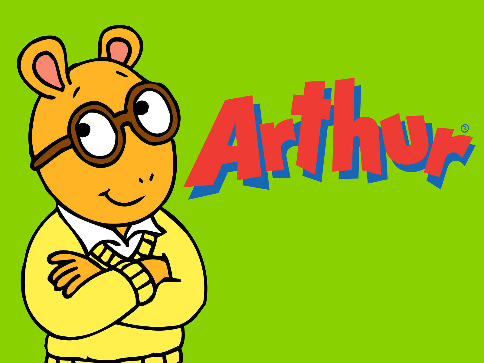 Arthur Wearing Yellow Sweater Wallpaper