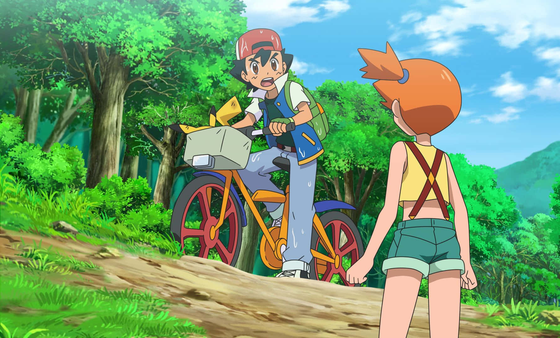 Ashand Misty Biking Adventure Wallpaper