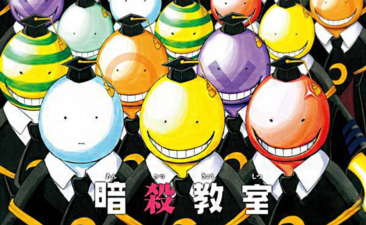 Assassination Classroom Korosensei Forms Wallpaper