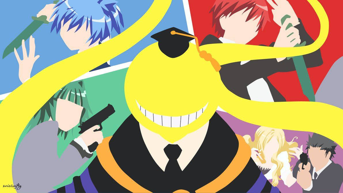 Assassination Classroom Plain Art Wallpaper