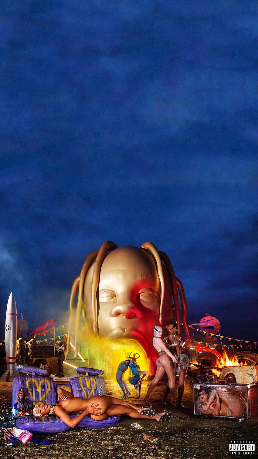 Astroworld Iphone Album Cover Wallpaper