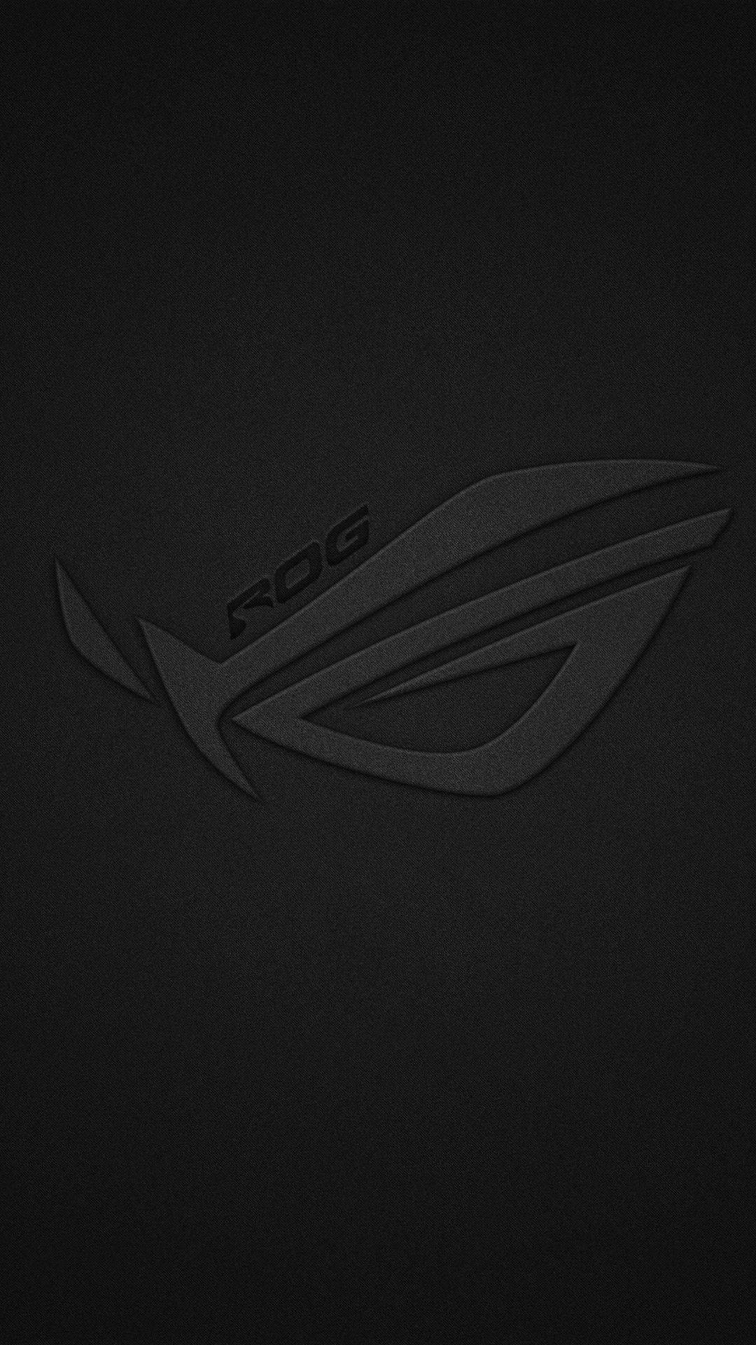 Asus Rog Phone Black Background Wallpaper