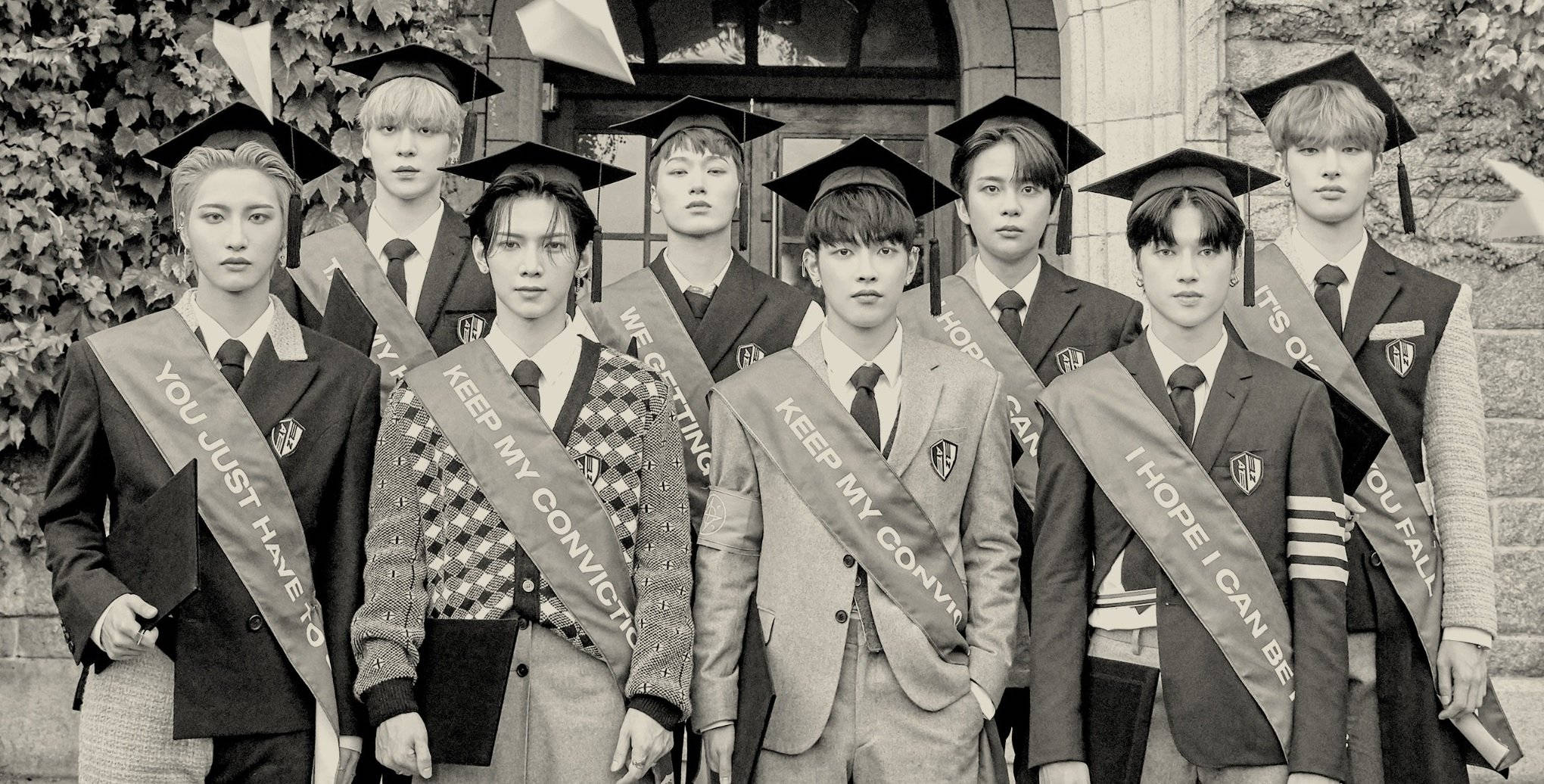 Ateez Graduates Wallpaper