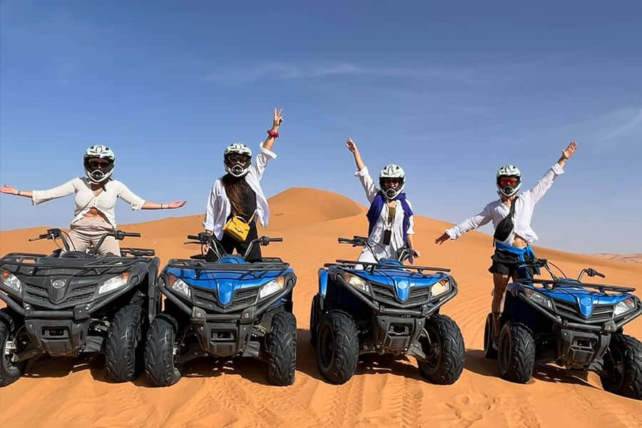 Atv Ride On Sunny Day Wallpaper