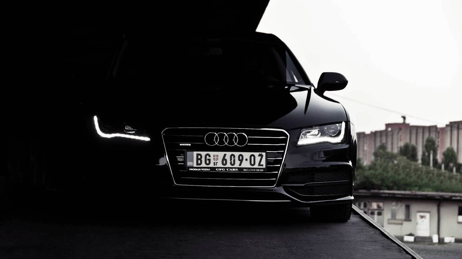 Audi A7 Black Edition Wallpaper