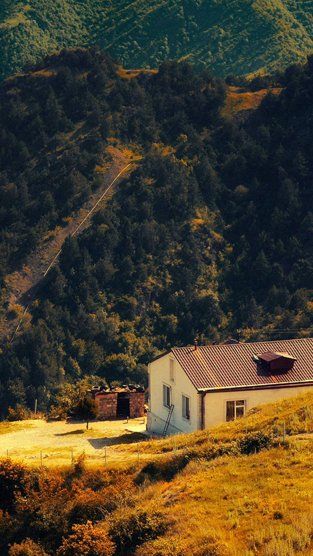 Autumn Iphone Karabakh Mountains Wallpaper