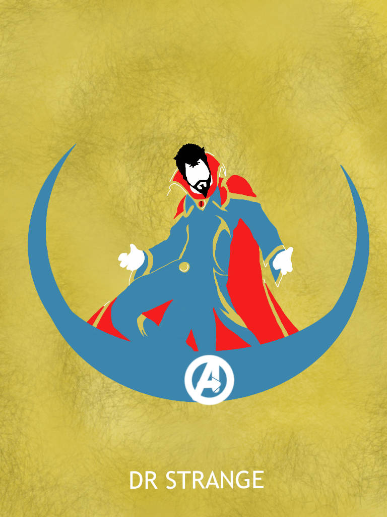 Avenger Doctor Strange Minimalist Wallpaper