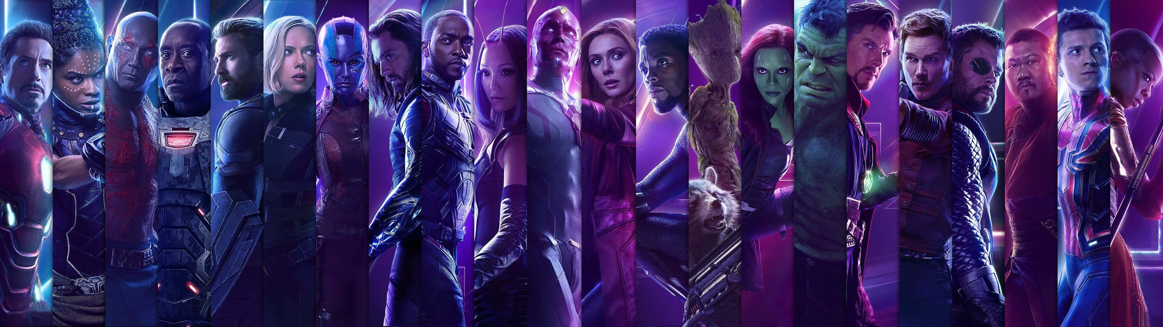 Avengers Infinity War Poster Wallpaper