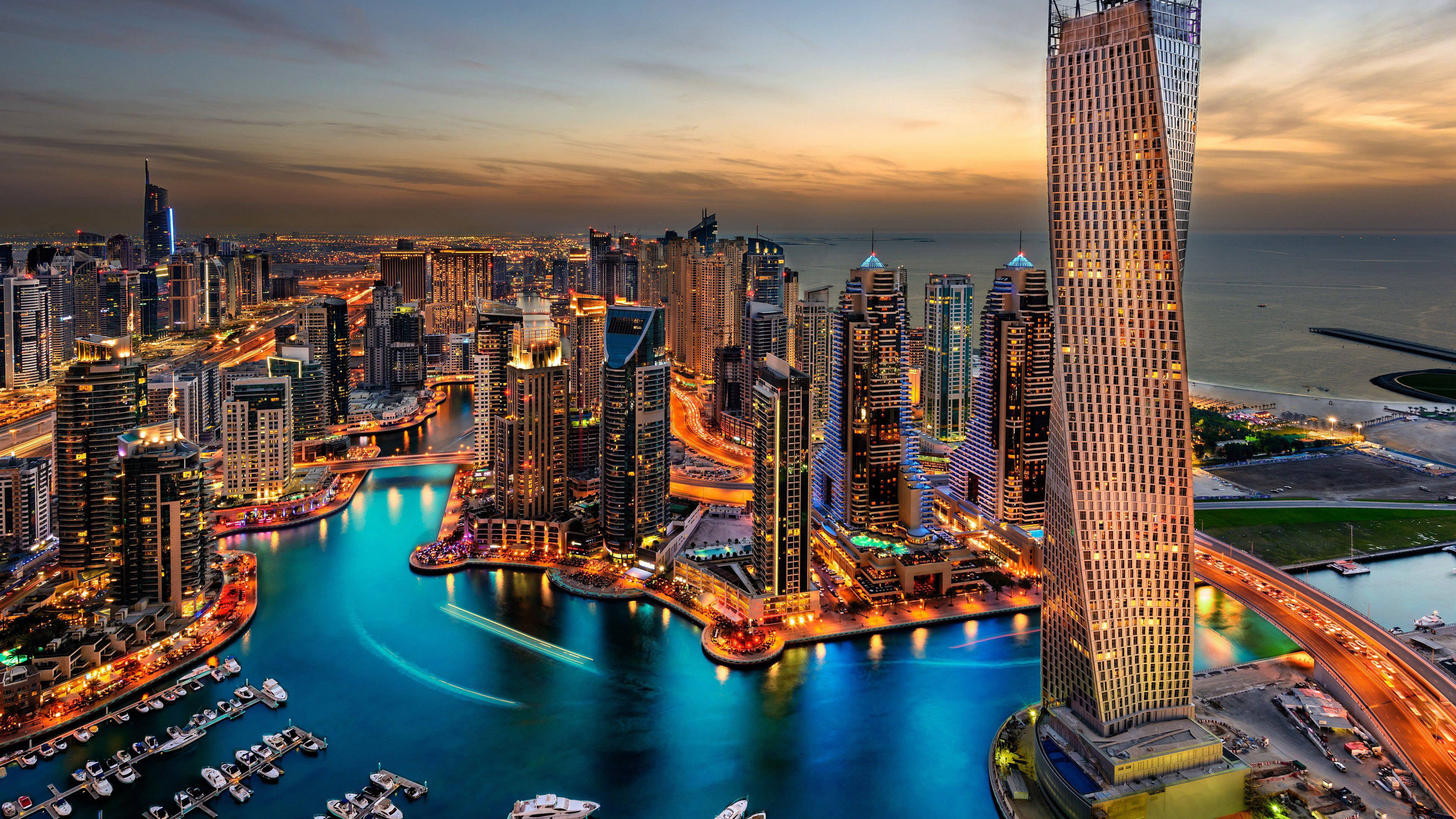 Awesome Hd Dubai Marina Wallpaper