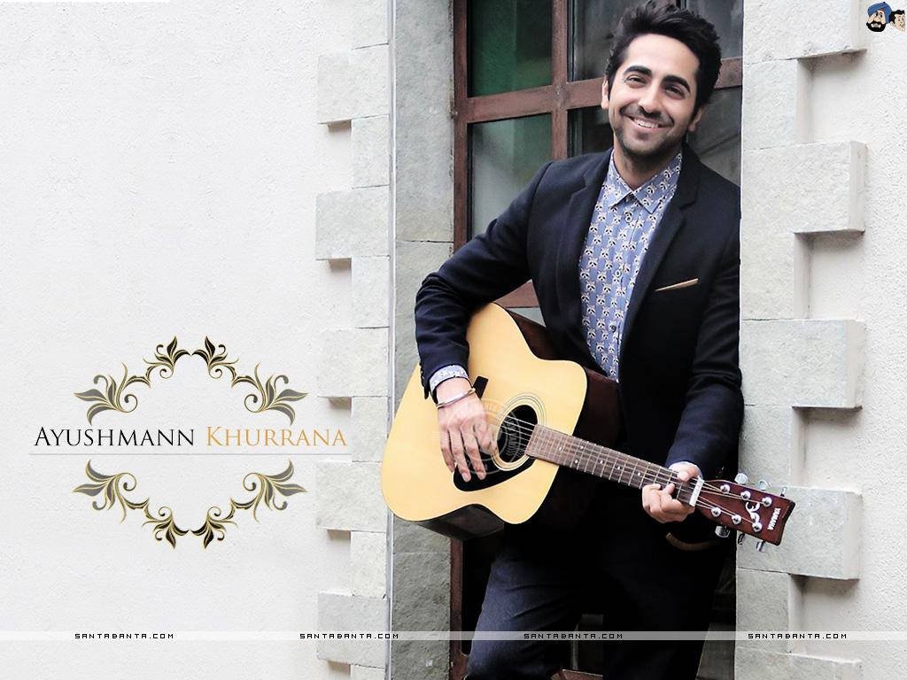 Ayushmann Khurrana In A Captivating Pose Wallpaper