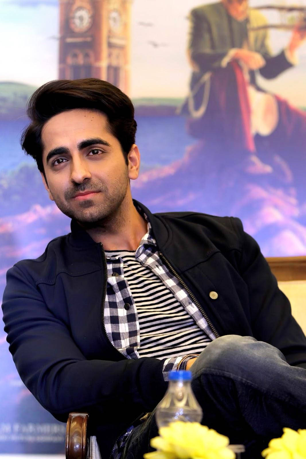 Ayushmann Khurrana In An Interview Wallpaper