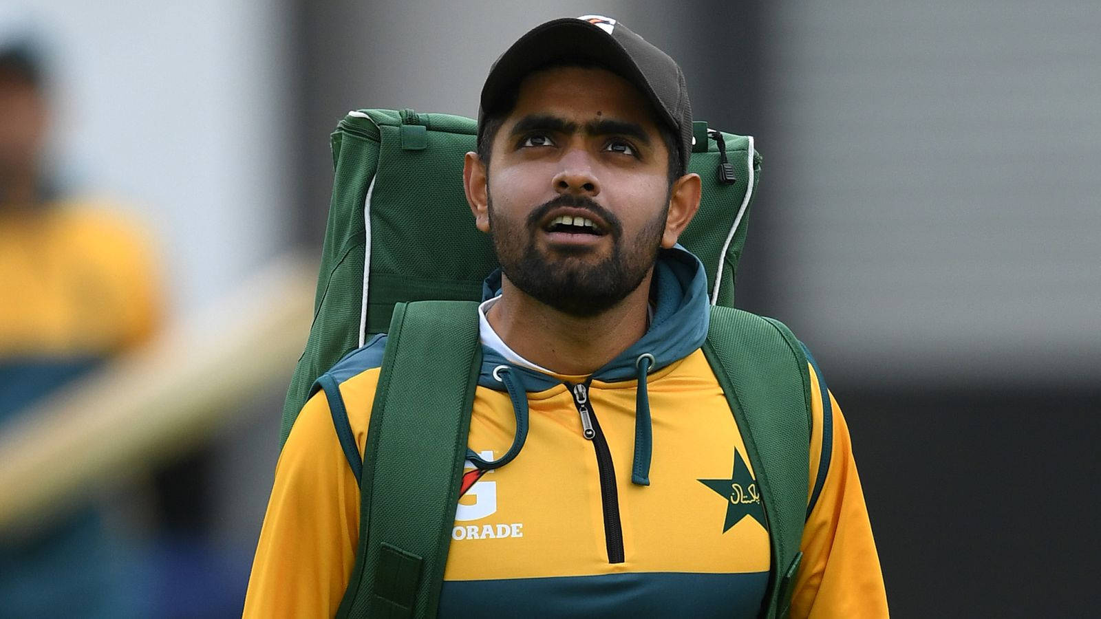 Babar Azam Cricket Star Wallpaper