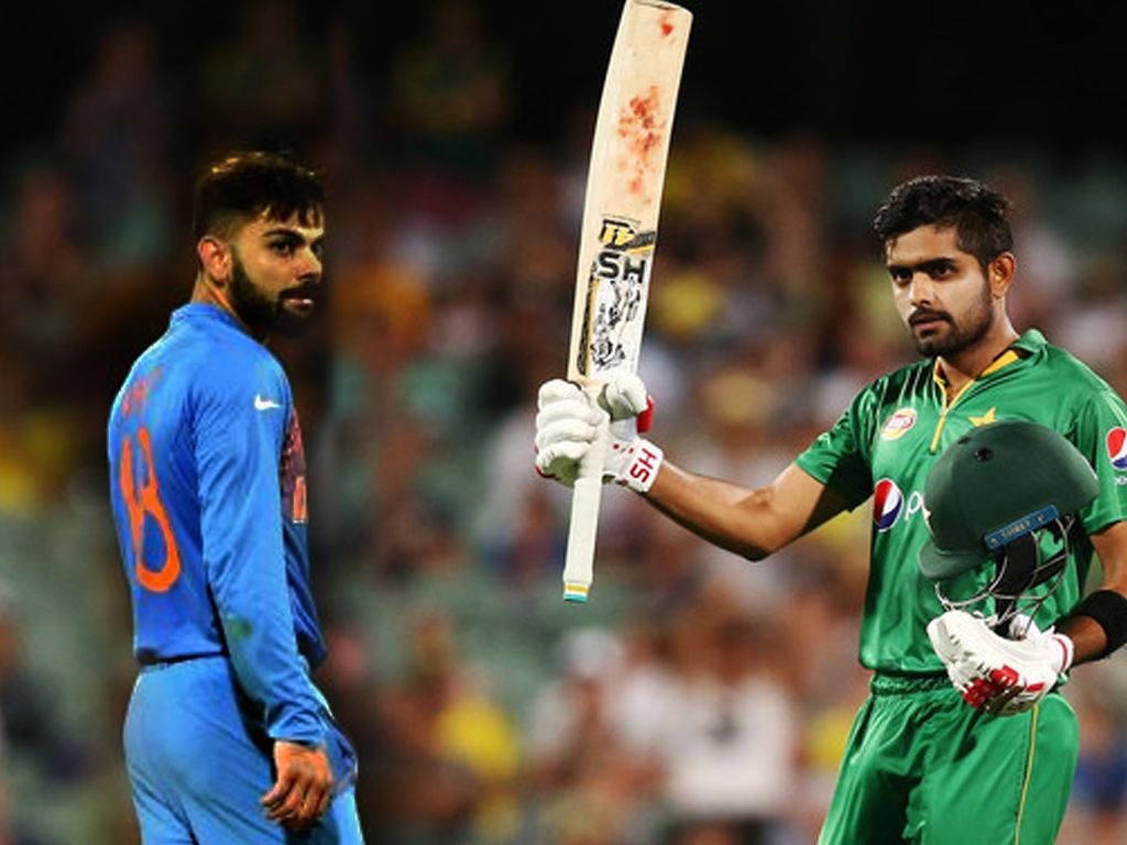 Babar Azam With Kohli Wallpaper