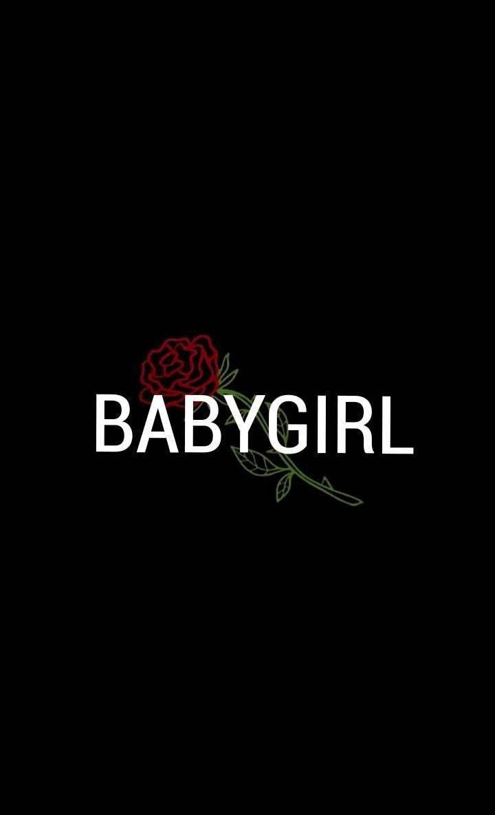 Baby Girl Gothic Rose Aesthetic Wallpaper