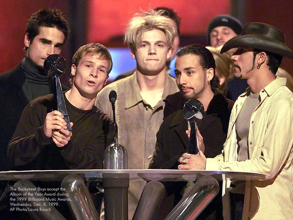 Backstreet Boys Won Album Of The Year In 1999 Wallpaper