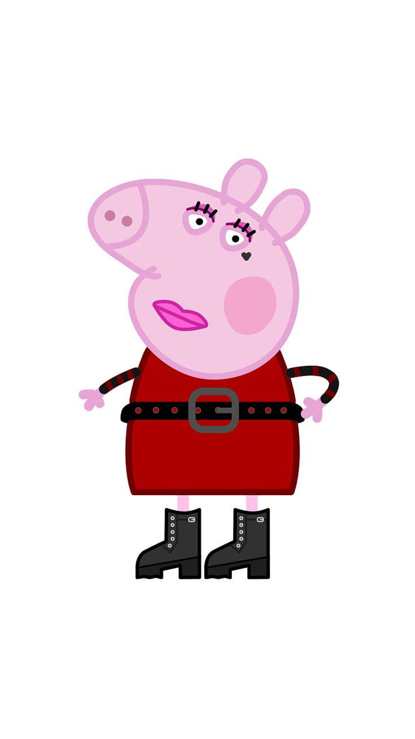 Baddie Peppa Pig Boots Wallpaper