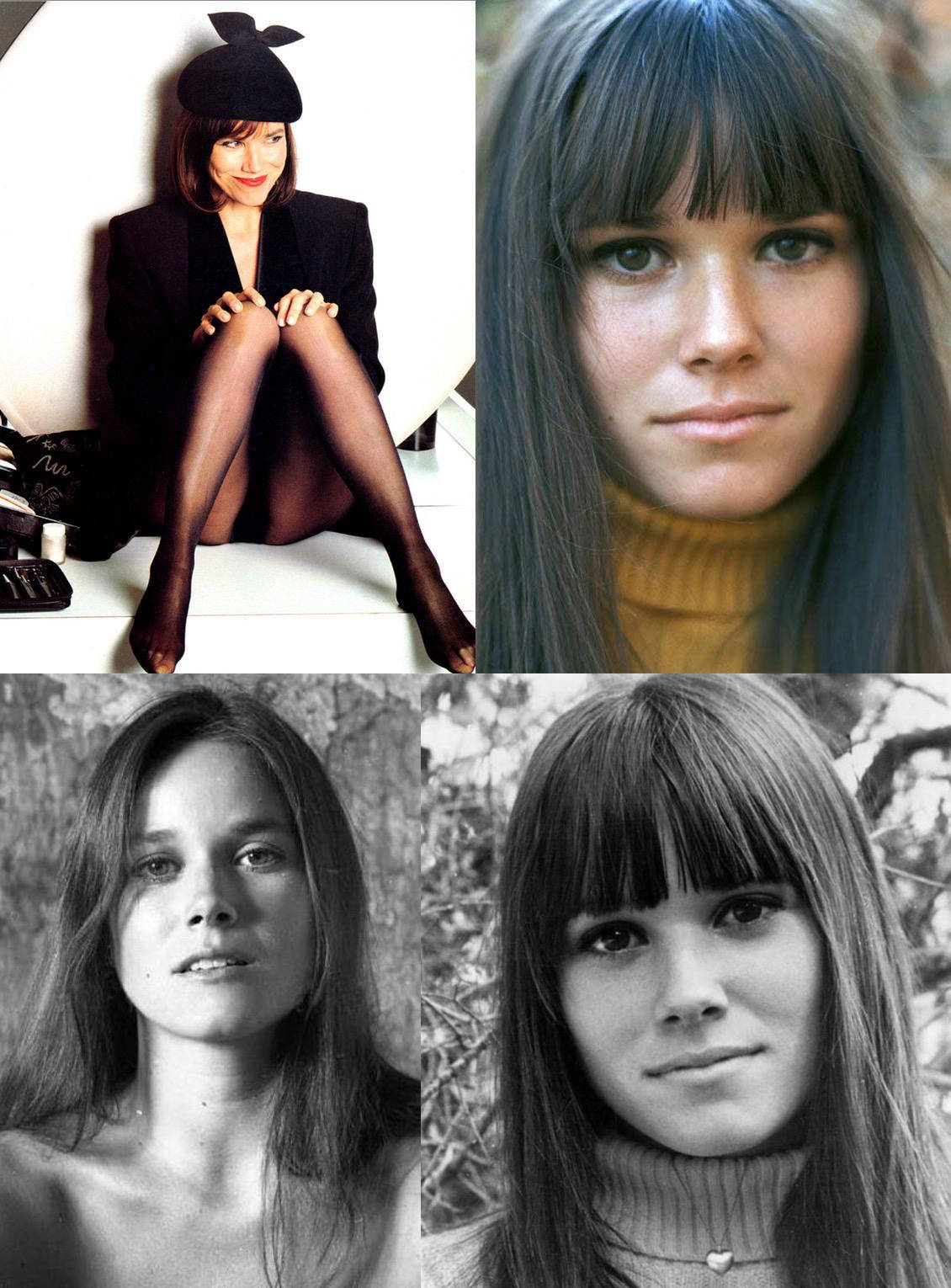 Barbara Hershey Aesthetic Collage Wallpaper