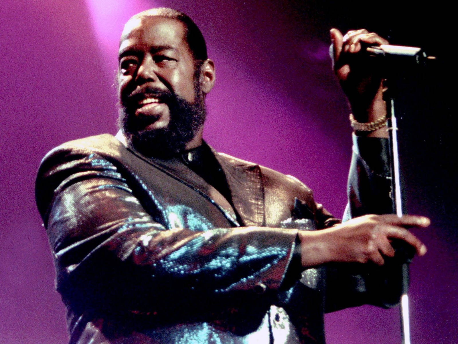 Barry White Legendary Singer Wallpaper