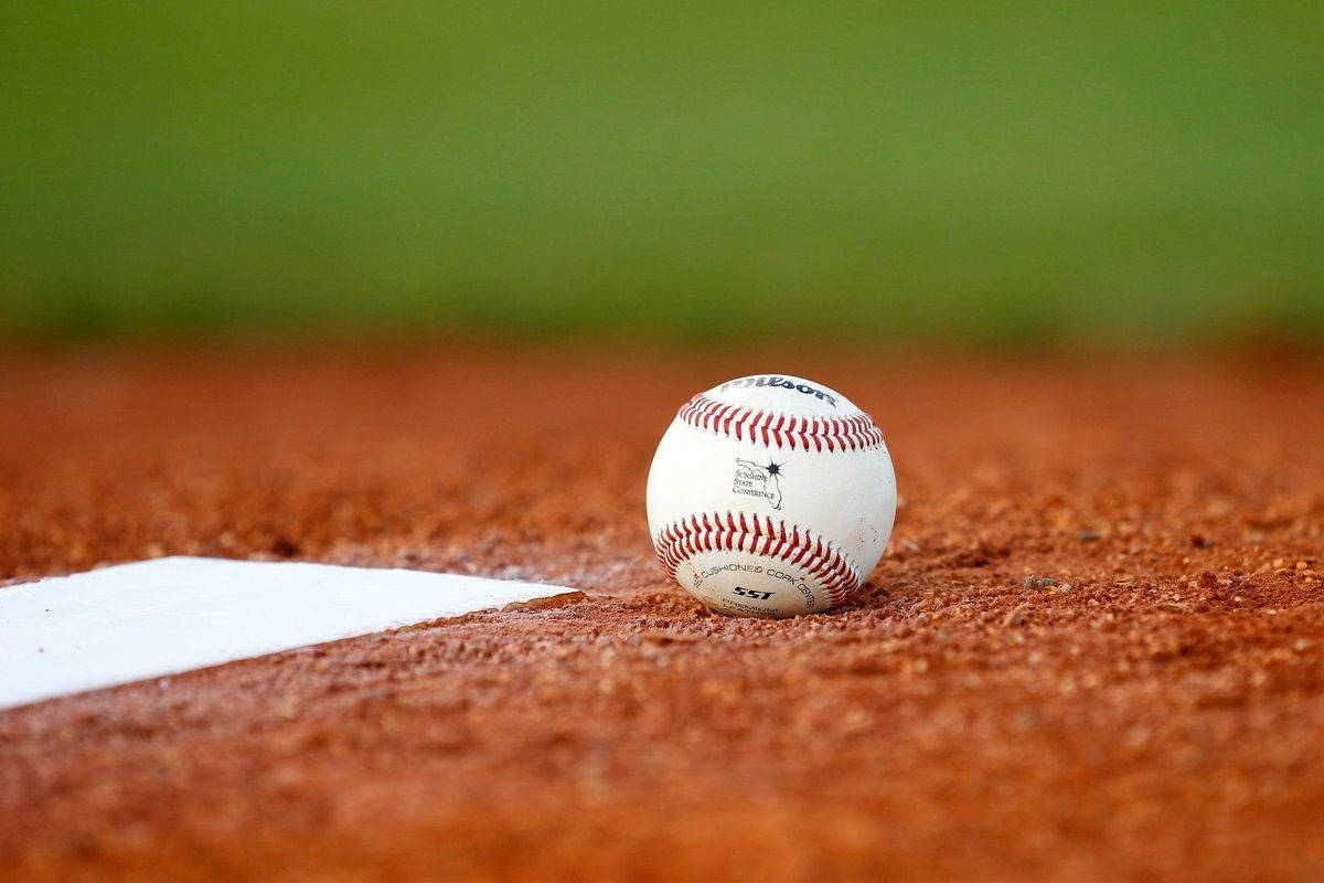 Baseball Near Home Plate Wallpaper