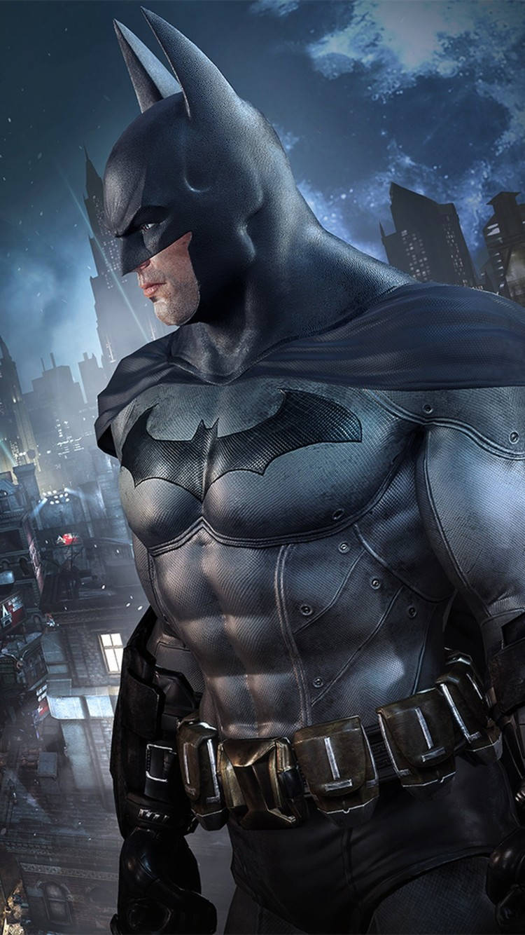 Batman Arkham Iphone Wearing Armor Belt Wallpaper