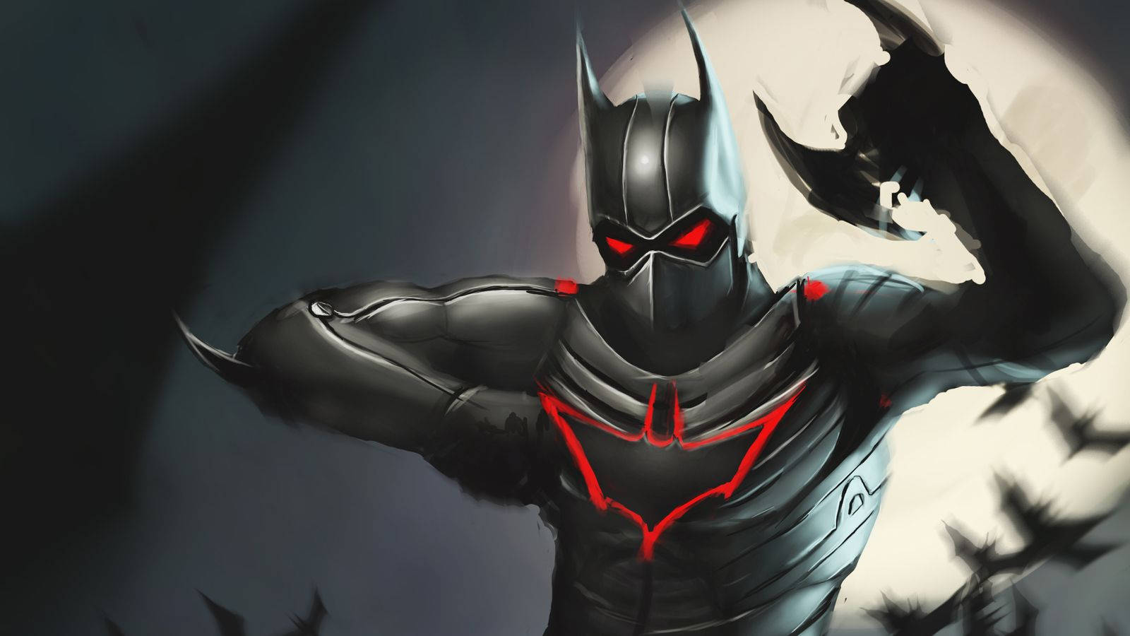 Batman Beyond, Ready To Fight Wallpaper