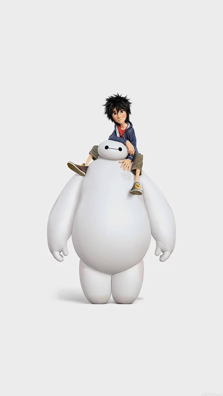 Baymax And Hiro Disney Iphone Wallpaper