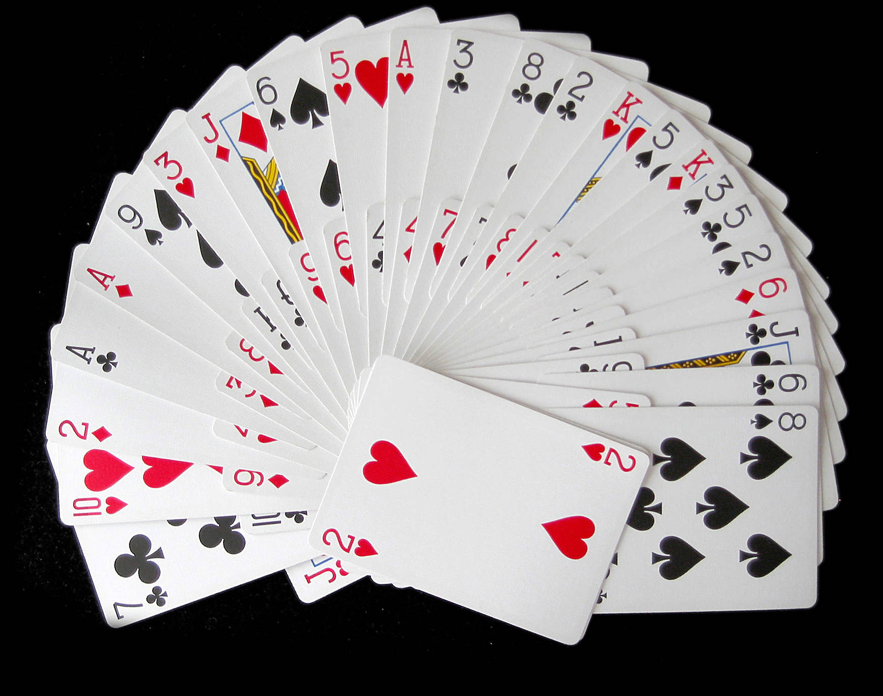 Beautiful Arrangement Rummy Playing Cards Wallpaper