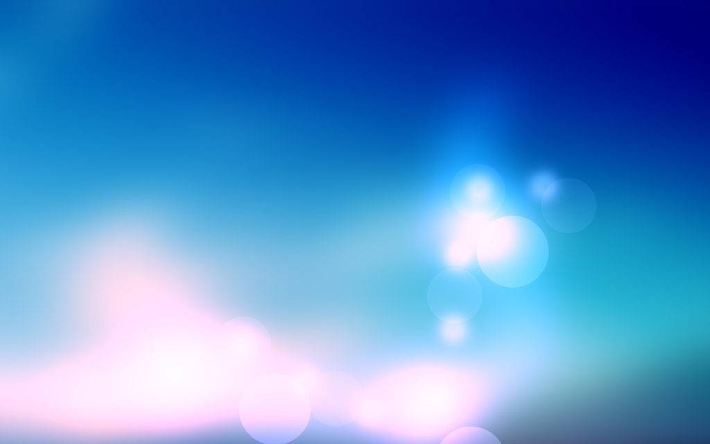 Beautiful Blue Bokeh Abstract Art Wallpaper