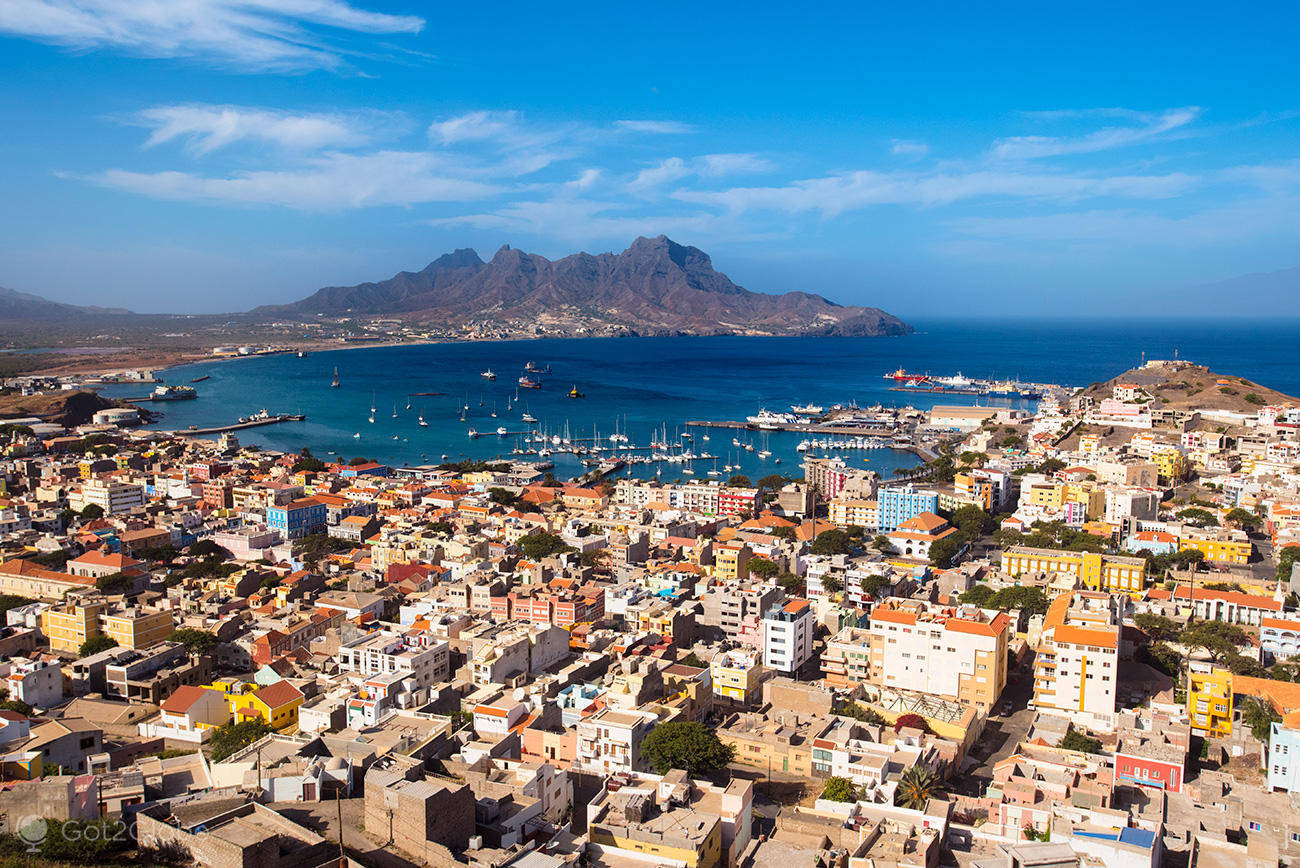 Beautiful Cape Verde Aerial View Wallpaper