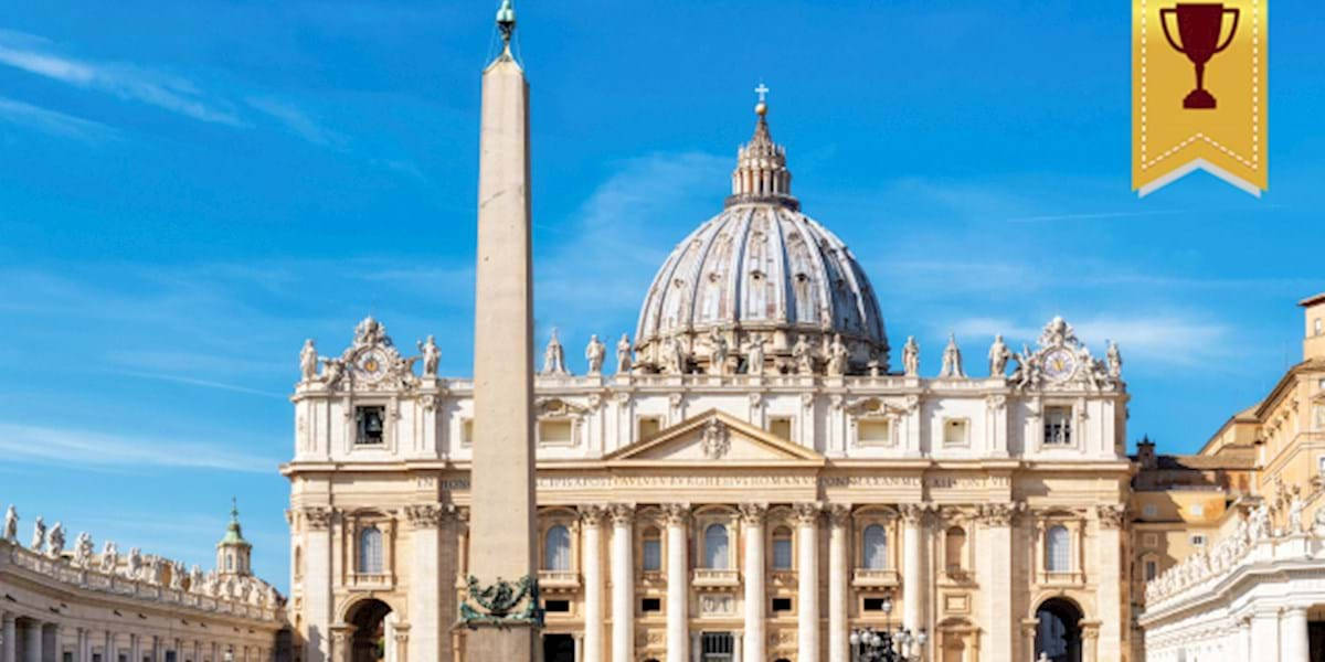 Beautiful Church In Vatican City Wallpaper