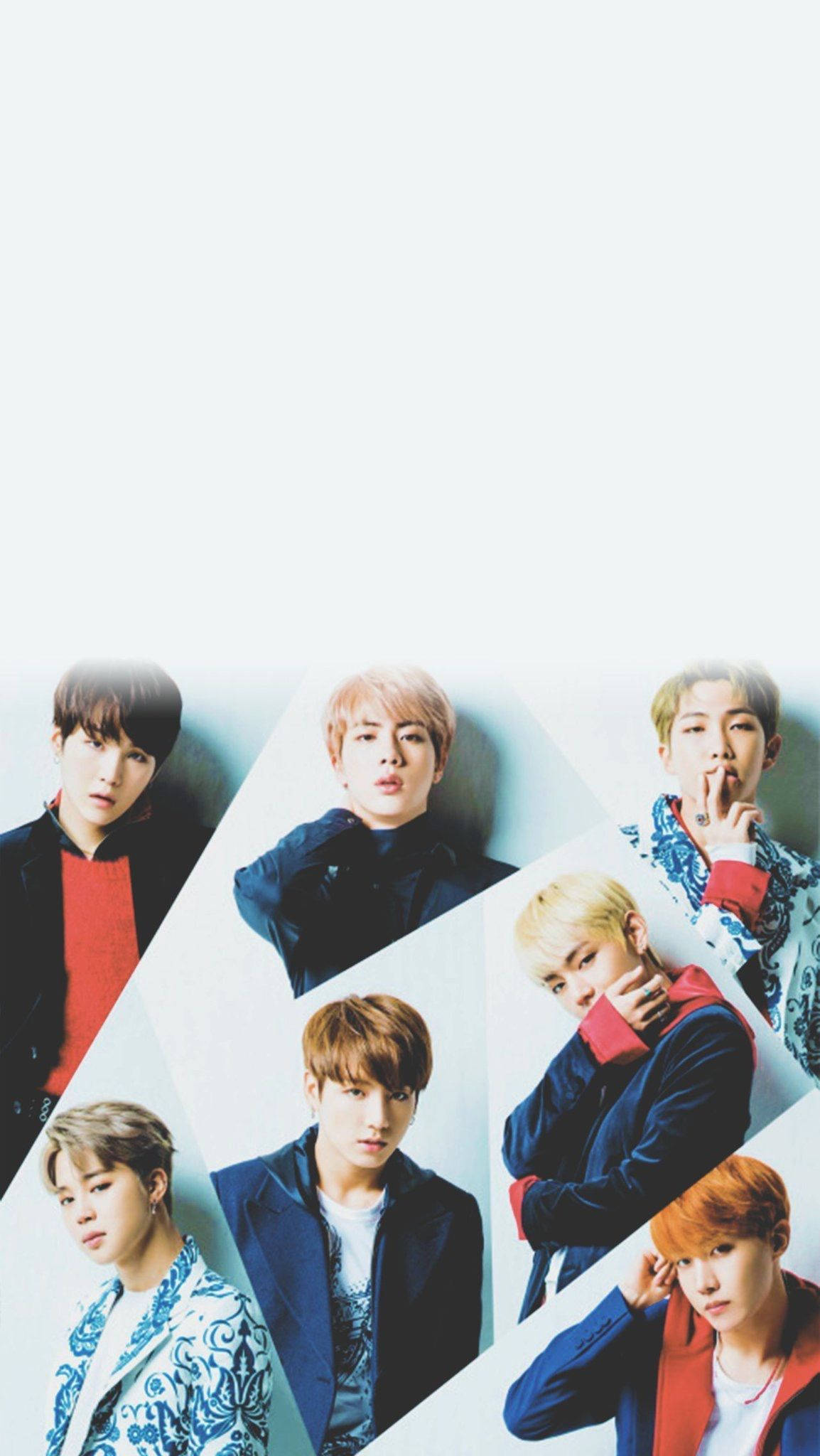 Beautiful Collage Bts Phone Lock Screen Wallpaper