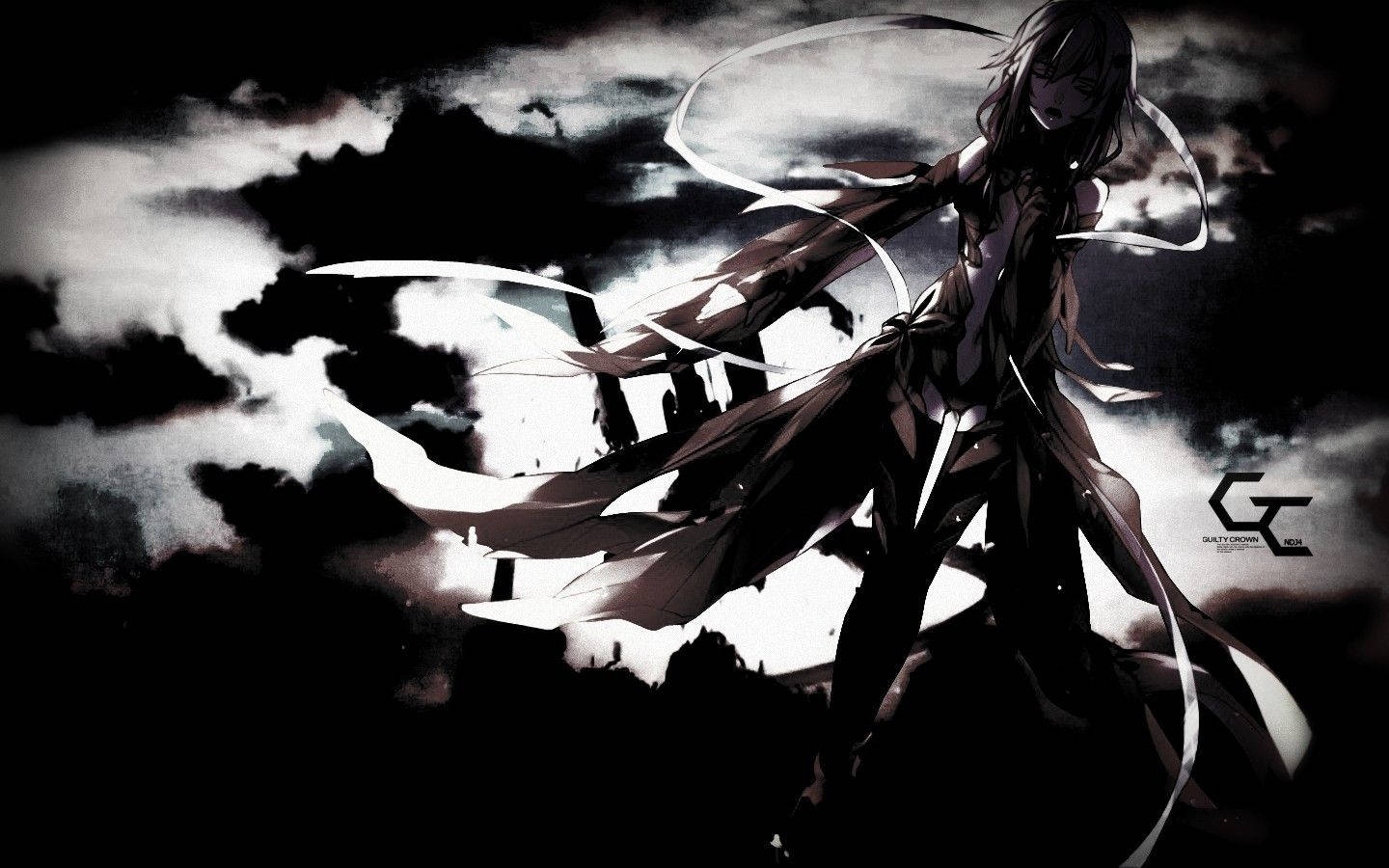 Beautiful Girl Dark Anime Wallpaper