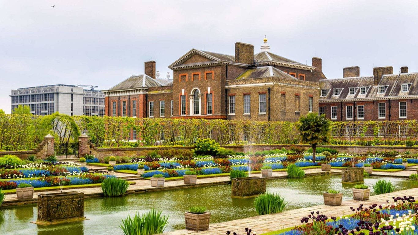 Beautiful Kensington Palace And Garden Wallpaper