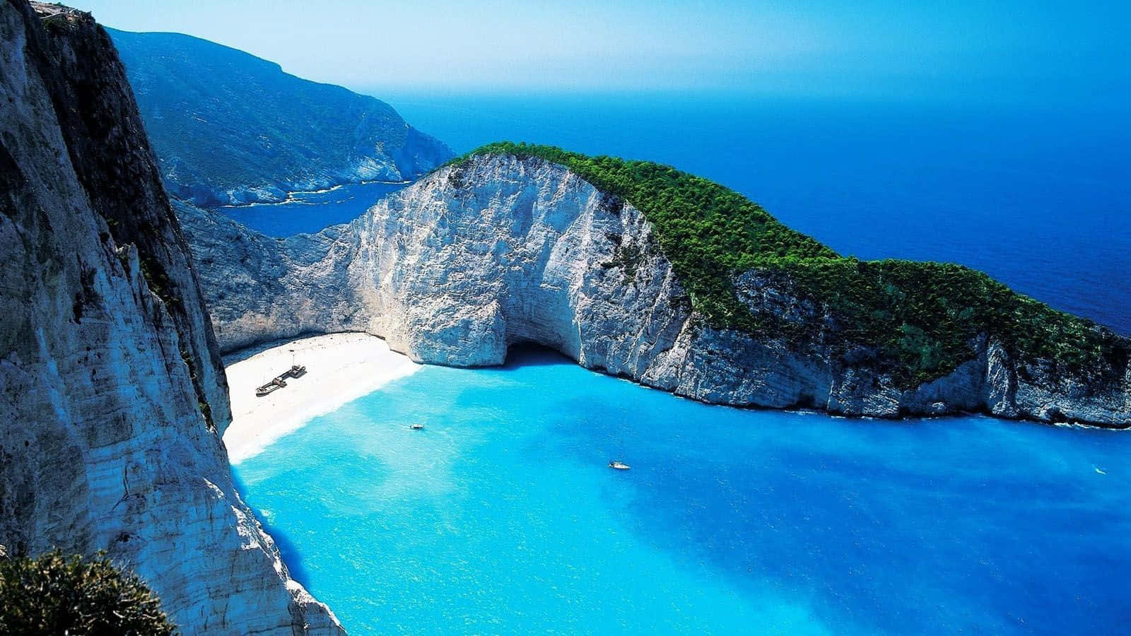 Beautiful Sea Navagio Beach Wallpaper