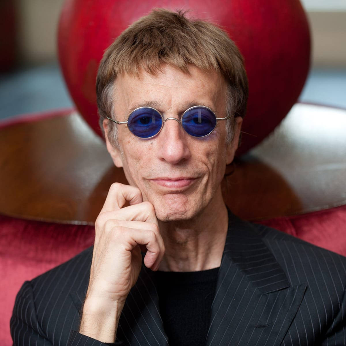 Bee Gees Robin Gibb Sunglasses Portrait Wallpaper