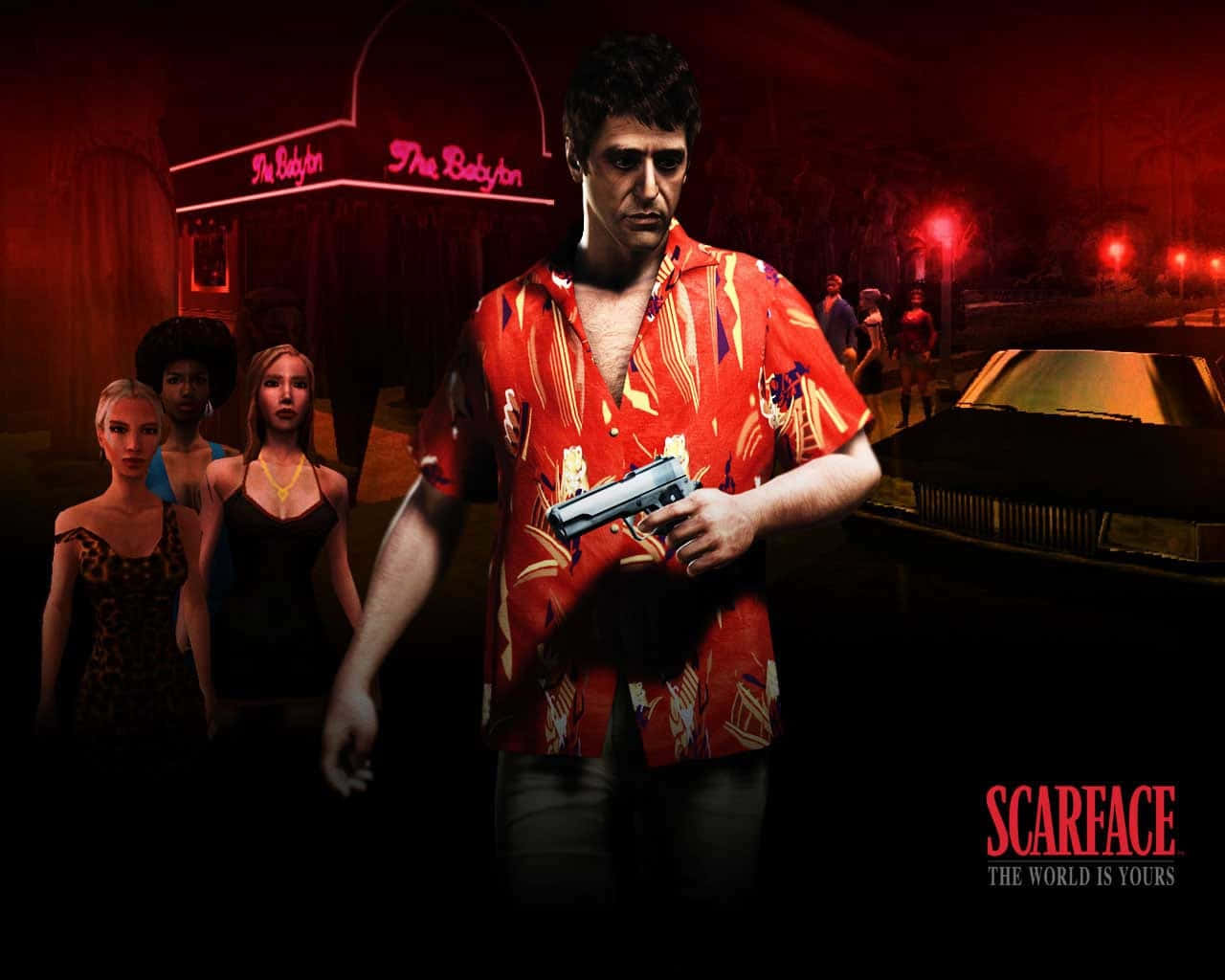 Beloved Mob Boss: Tony Montana Of Scarface Wallpaper