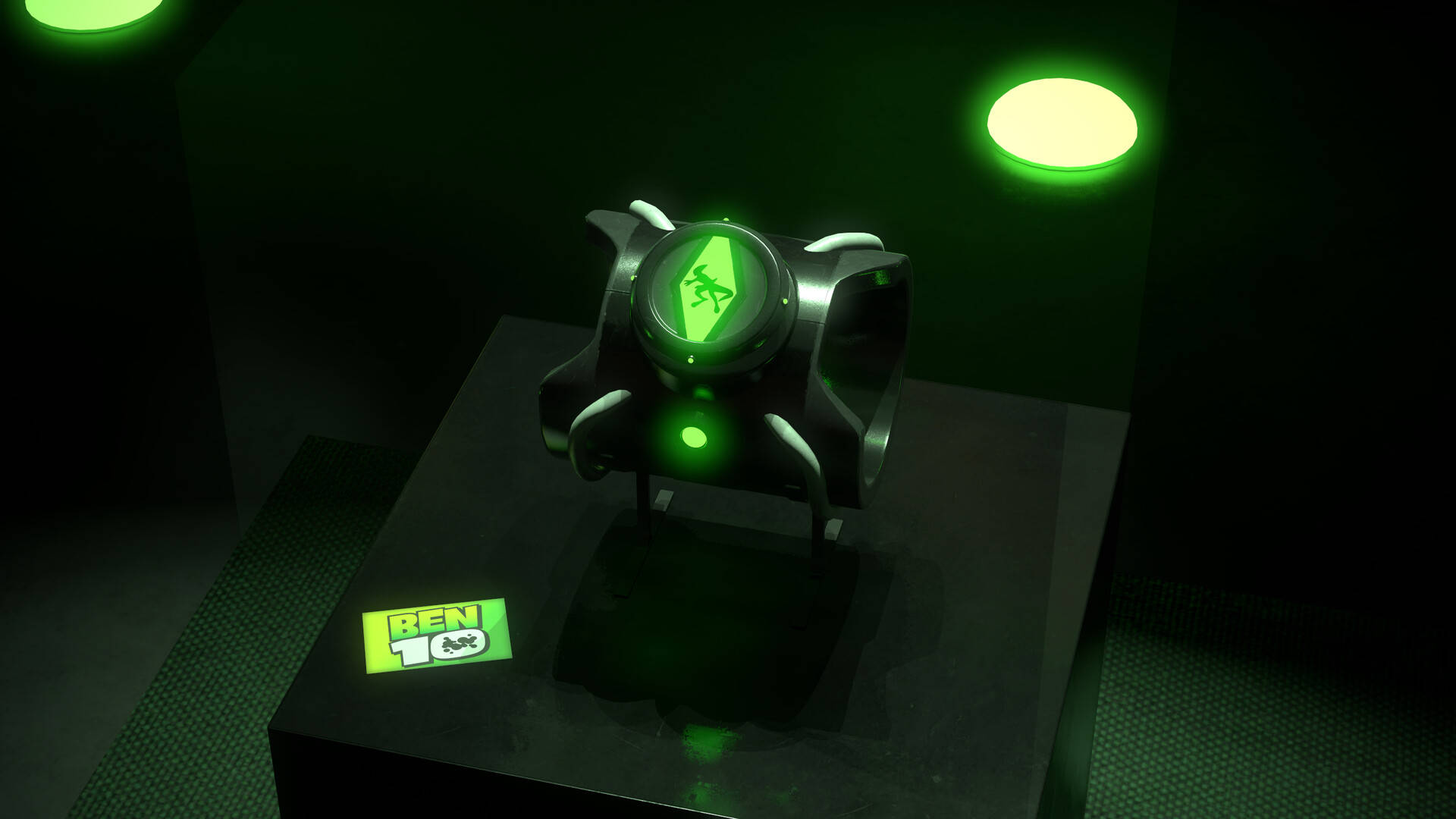 Ben 10 Omnitrix On Display Wallpaper