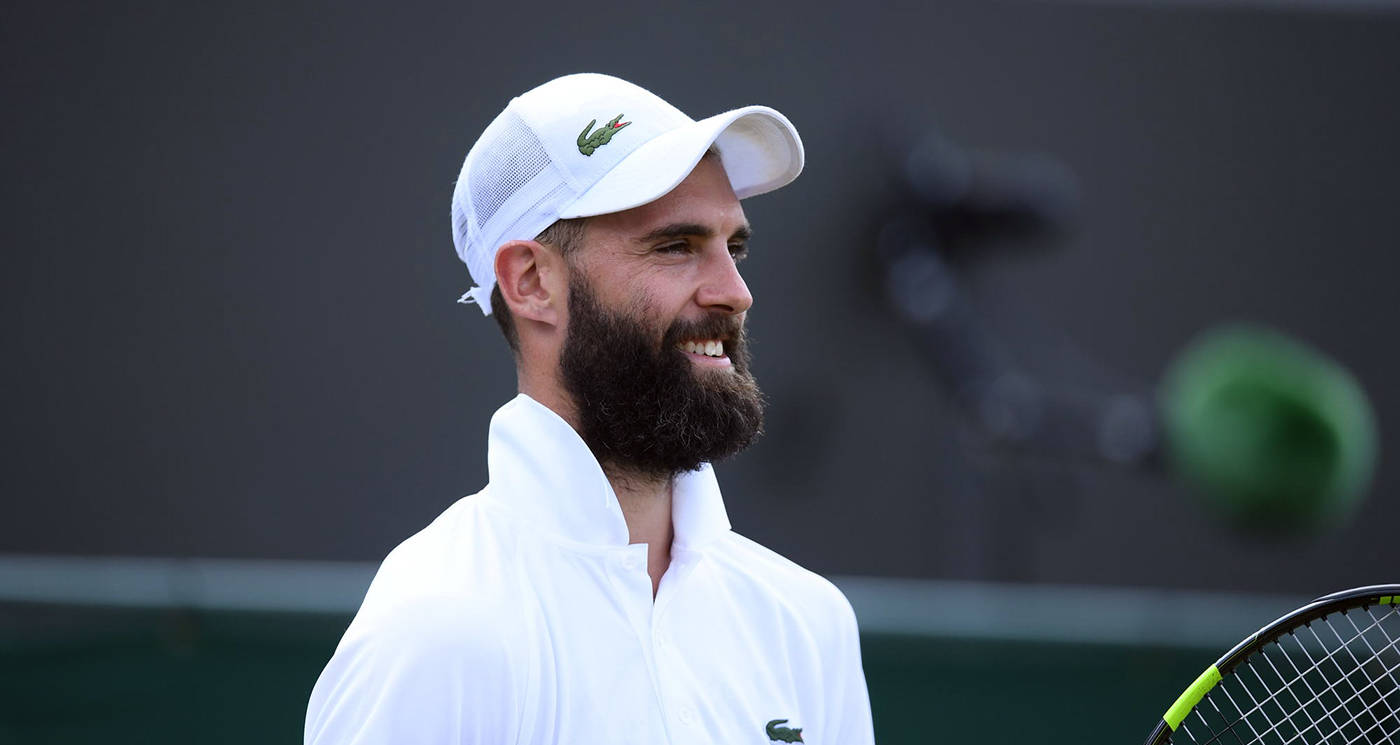 Benoit Paire Side Profile Smiling Wallpaper