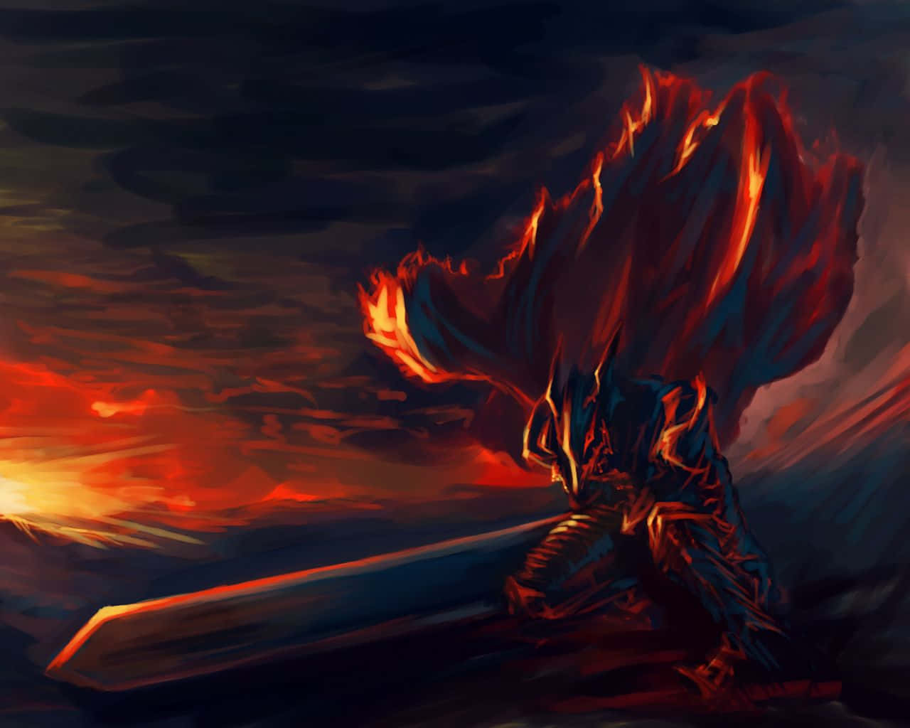 Berserk Armor Dark Fantasy Digital Art Wallpaper