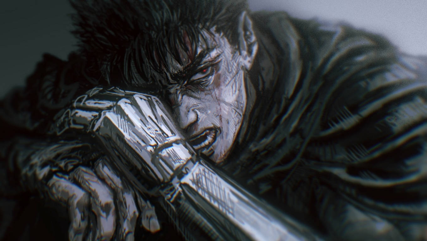 Berserk Guts Crying Wallpaper